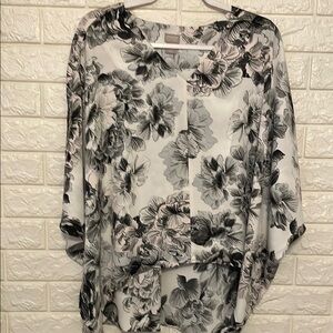 Chicos Black Label Poncho